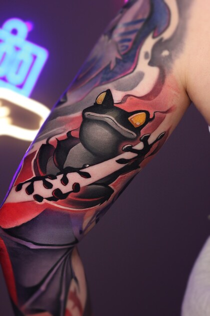 Tattoo Idea # Tattoo Artist Ekaterina Ledneva