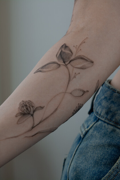 Tattoo Idea # Tattoo Artist Sergeeva Tattoo
