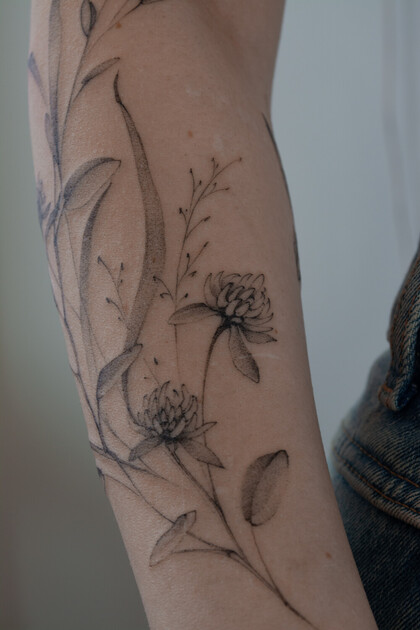 Tattoo Idea # Tattoo Artist Sergeeva Tattoo