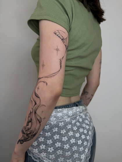 Tattoo Idea # Tattoo Artist Sergeeva Tattoo