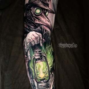 Male Color Realism tattoo #94592 | Tattoo Artist Rasl Sparov