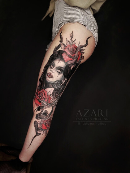 Tattoo Idea # Tattoo Artist Anastasiya Azari