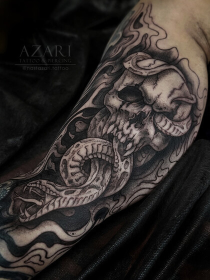 Tattoo Idea # Tattoo Artist Anastasiya Azari
