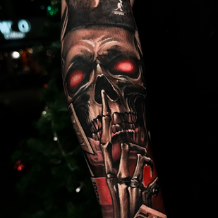 Male Color Author's Style tattoo on Forearm #91315 | Tattoo Artist Artem Sachko