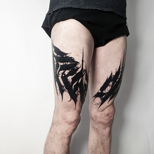 Lettering tattoo #91786 | Tattoo Artist Nikita Petrov