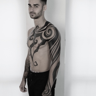 Ornamental tattoo #91819 | Tattoo Artist Nikita Petrov