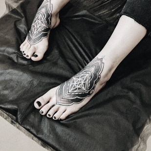 Ornamental tattoo #91831 | Tattoo Artist Nikita Petrov