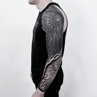 Ornamental tattoo #91860 | Tattoo Artist Nikita Petrov