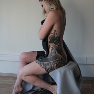 Ornamental tattoo #91866 | Tattoo Artist Nikita Petrov