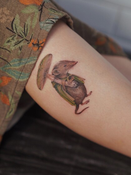 Tattoo Idea # Tattoo Artist Polina Red Head