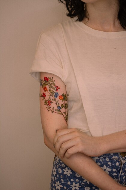 Tattoo Idea # Tattoo Artist Polina Musikaeva