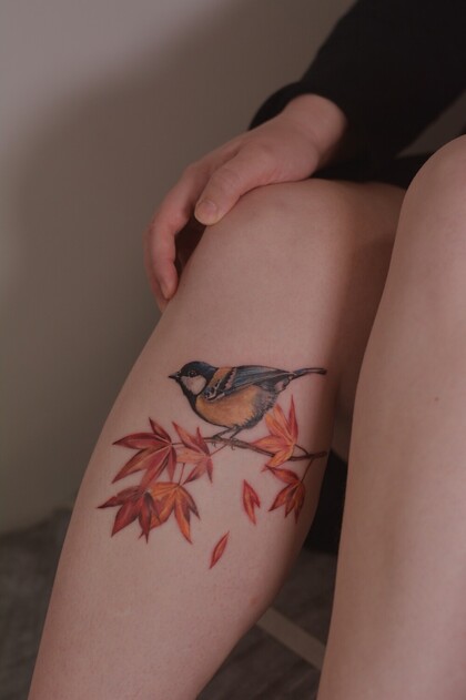 Tattoo Idea # Tattoo Artist Polina Musikaeva