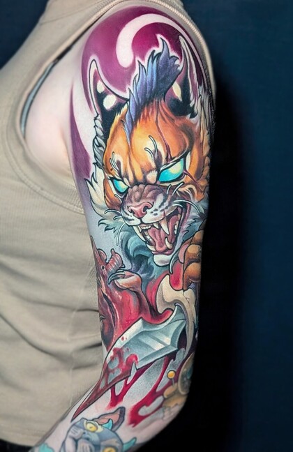 Tattoo Idea #92814 Tattoo Artist Ninel Dmitrieva