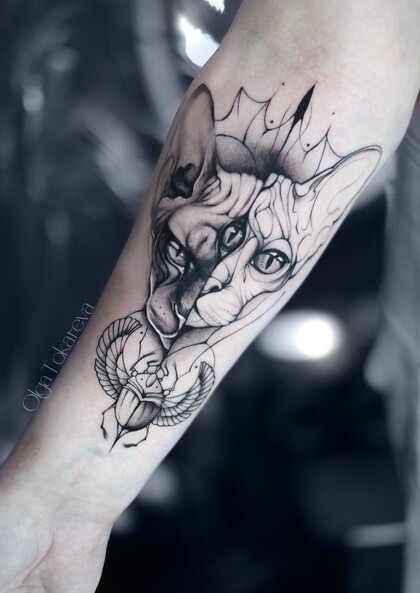 Tattoo Idea # Tattoo Artist Olga Tokareva