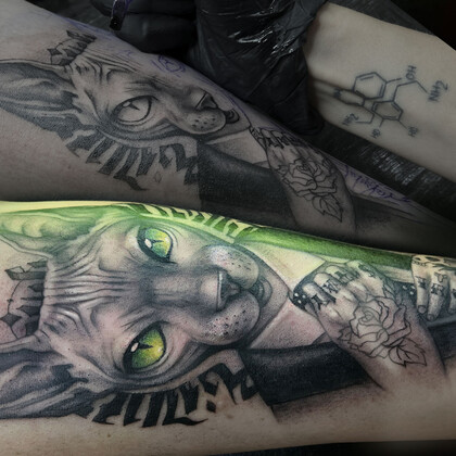 Tattoo Idea # Tattoo Artist Alisa Lisova