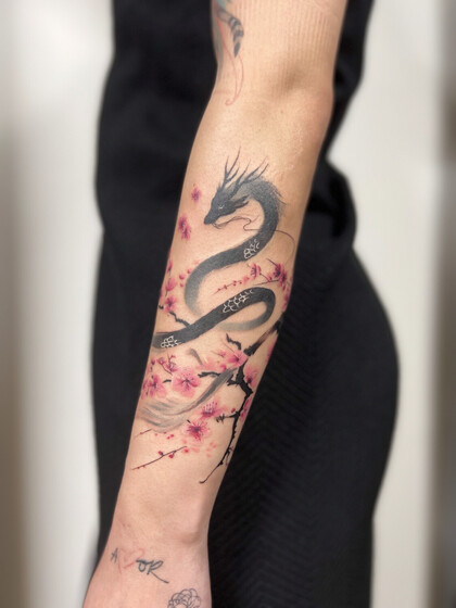 Tattoo Idea # Tattoo Artist Elena Cherepnina
