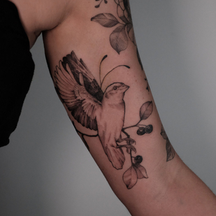 Female Black and Grey  tattoo #95731 | Tattoo Artist Lisa Litovkin