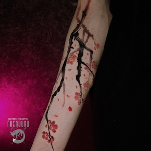 Male Color  tattoo on Forearm #93945 | Tattoo Artist Anton Krasnov