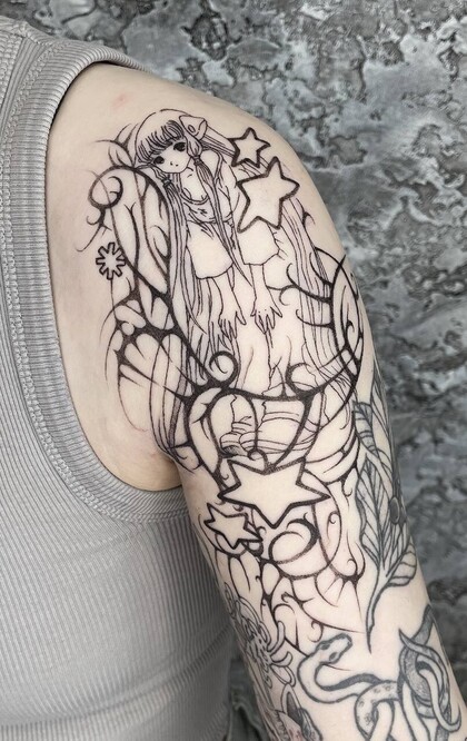 Tattoo Idea # Tattoo Artist nunichego shtyrikova