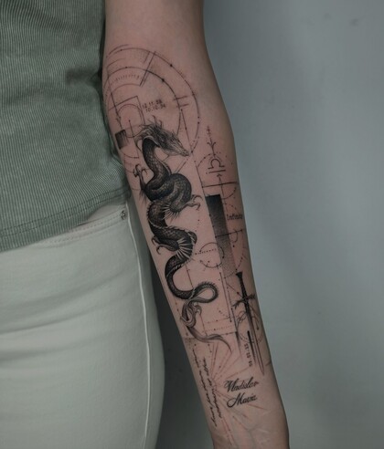 Tattoo Idea # Tattoo Artist Smishko Leonid