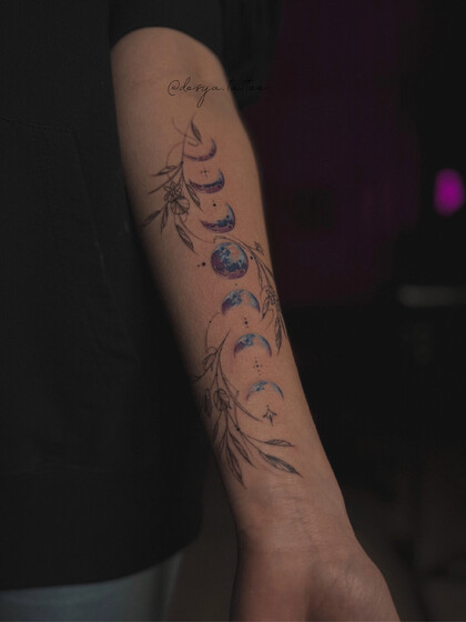 Tattoo Idea # Tattoo Artist Dariya Salmanova