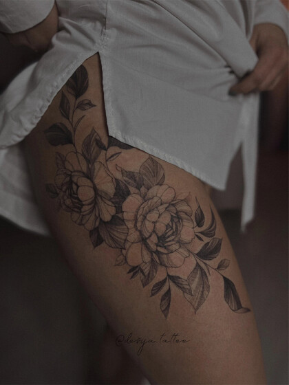 Tattoo Idea # Tattoo Artist Dariya Salmanova