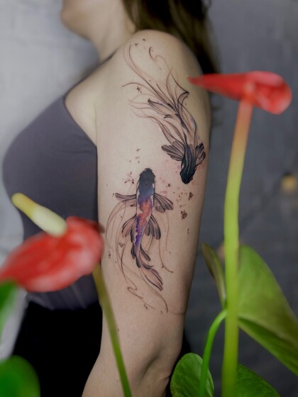 Tattoo Idea #97295 Tattoo Artist Nadezhda Anatolevna Mazalova