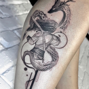 tattoo #97304 | Tattoo Artist Nadezhda Anatolevna Mazalova