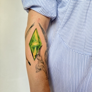 Female Color Realism tattoo on Forearm #97730 | Tattoo Artist Alena