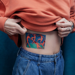 Female Color  tattoo #97737 | Tattoo Artist Alena