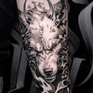 Male Black and Grey Realism tattoo #97742 | Tattoo Artist Roman Krylov