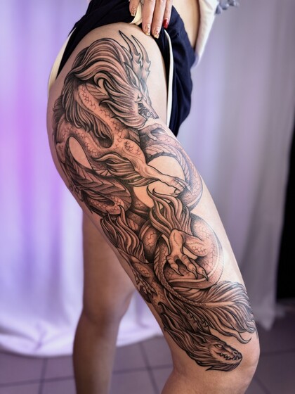 Tattoo Idea # Tattoo Artist Dasha Kostrova