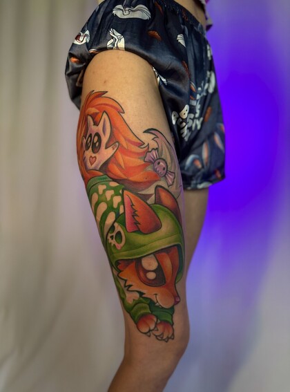 Tattoo Idea # Tattoo Artist Dasha Kostrova