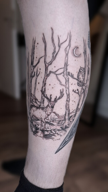 Tattoo Idea # Tattoo Artist Becci | Eisvogel Tattoo