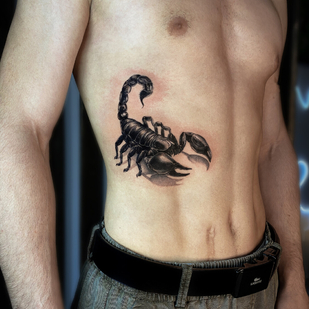 Male Black Graphic tattoo #99749 | Tattoo Artist Artem Arion