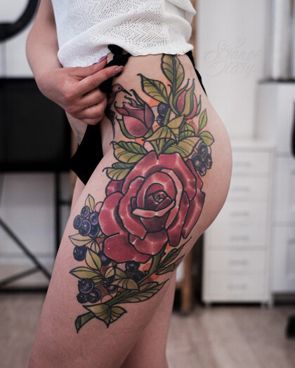 Tattoo Idea # Tattoo Artist Aleksey Strange Diary 