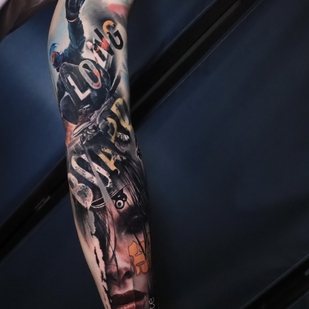 Male Color Realism tattoo #99976 | Tattoo Artist Aleksandr Lysov