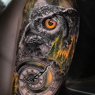 tattoo #100091 | Tattoo Artist Schelokov Dmitriy