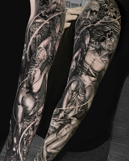 Tattoo Idea #100093 Tattoo Artist Schelokov Dmitriy 