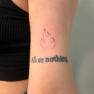 Black  tattoo #100925 | Tattoo Artist Angelina Kovalerova