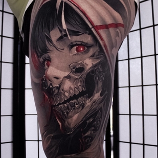 Black and Grey Realism tattoo #101063 | Tattoo Artist Pavel Kostyuk