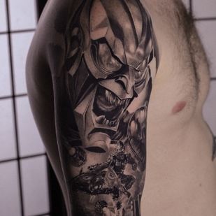 Black  tattoo #101078 | Tattoo Artist Pavel Kostyuk
