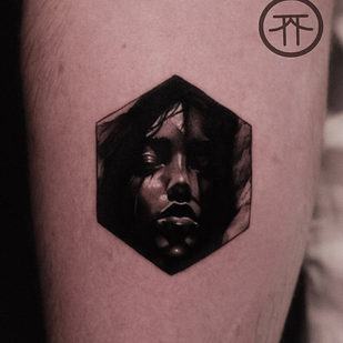 Black Miniature tattoo #101073 | Tattoo Artist Pavel Kostyuk