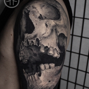 Black and Grey Realism tattoo #101079 | Tattoo Artist Pavel Kostyuk