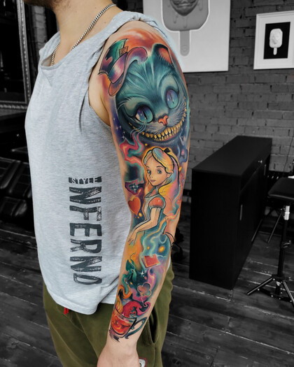 Tattoo Idea #101471 Tattoo Artist Egor Hludnev