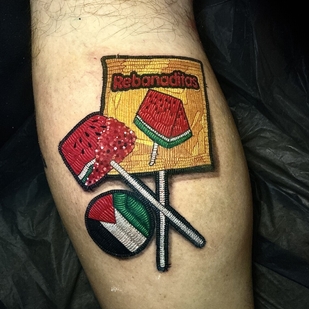 Male Color Patch tattoo #102380 | Tattoo Artist Rafaela Herrera Art