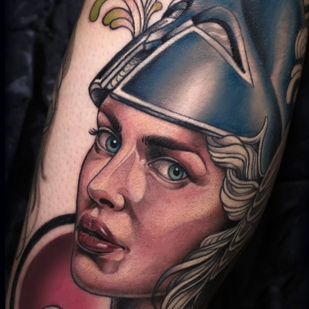 Female  Neo-traditional tattoo #103289 | Tattoo Artist Stefania Gala