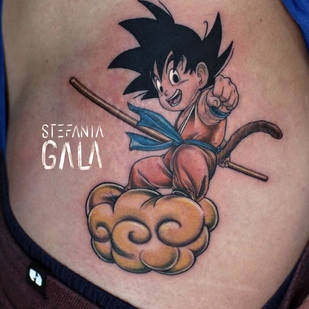 Male  Anime tattoo #103296 | Tattoo Artist Stefania Gala
