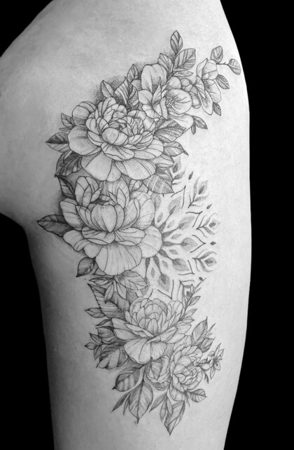 Tattoo Idea # Tattoo Artist Valeriia Radchenko