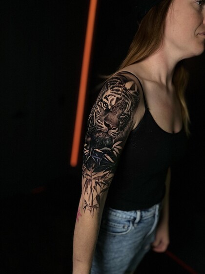 Tattoo Idea # Tattoo Artist Anastasiia Mikaskina aka Mika RedHead